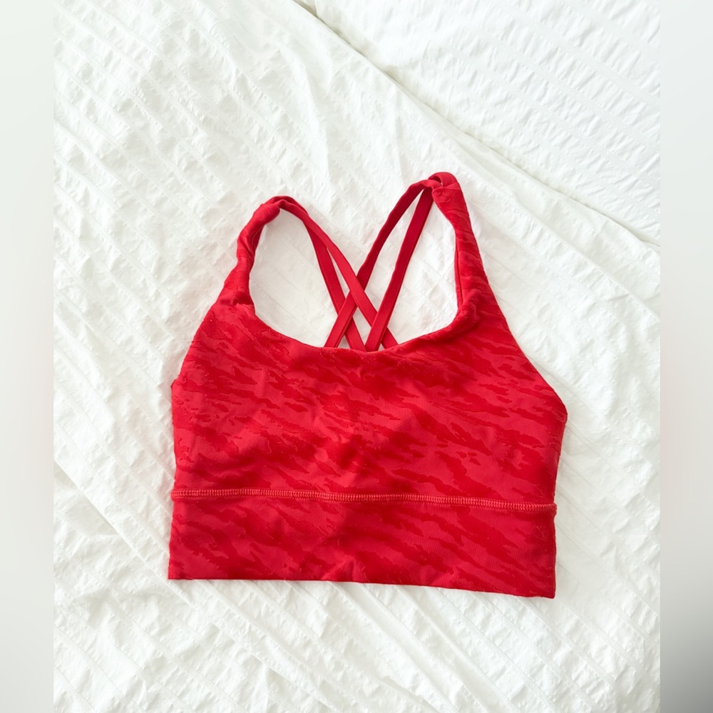 Lululemon Lunar New Year Energy Longline Sports Bra Limited Edition size 2 XS